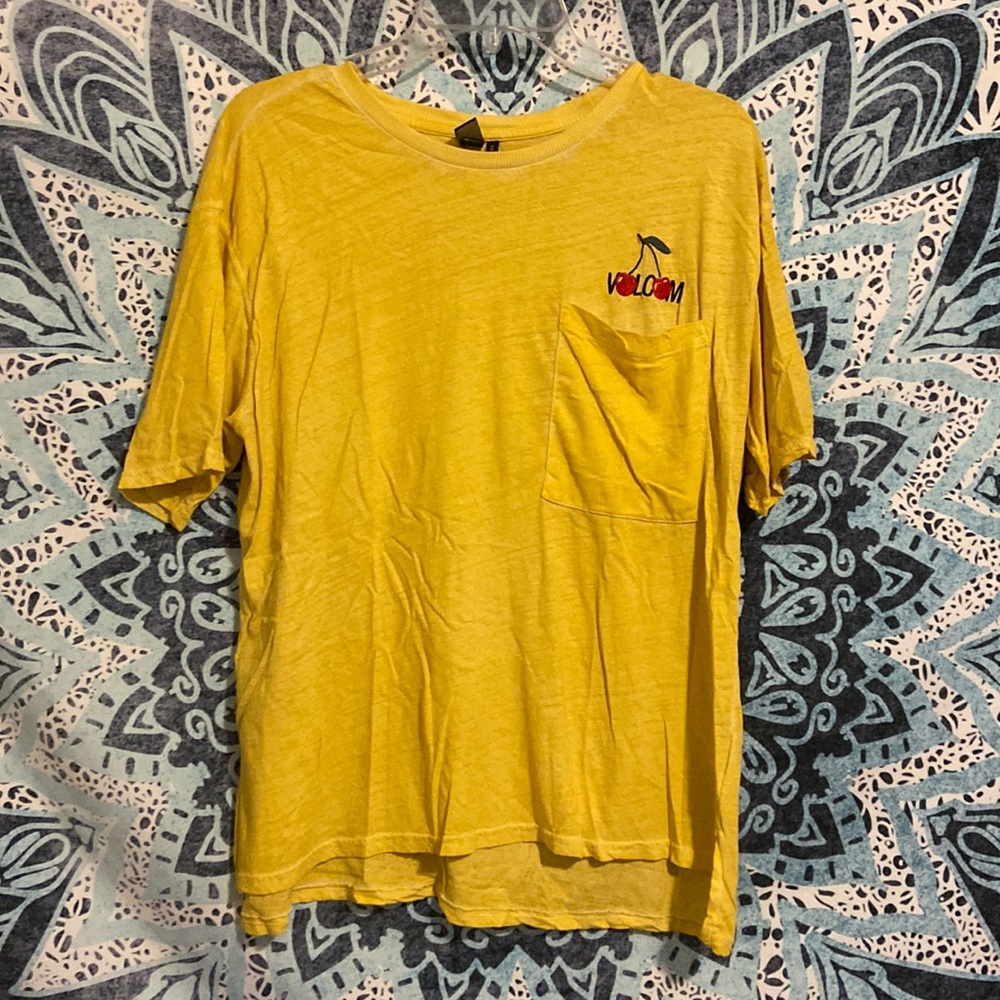 Yellow Volcom Shirt